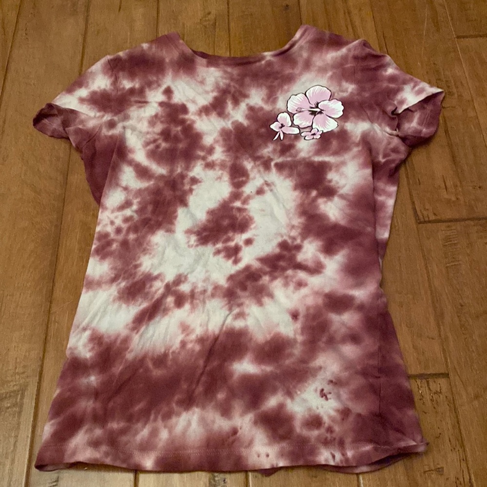 Aeropastel Flower tye-dye tee